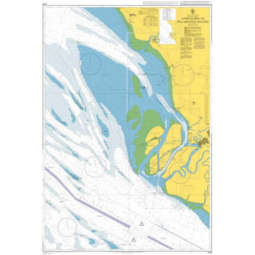 Admiralty - 2139 - Approaches to Pelabuhan Klang