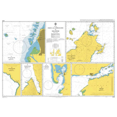 Admiralty - 2638 - Ports and Approaches in Sulawesi