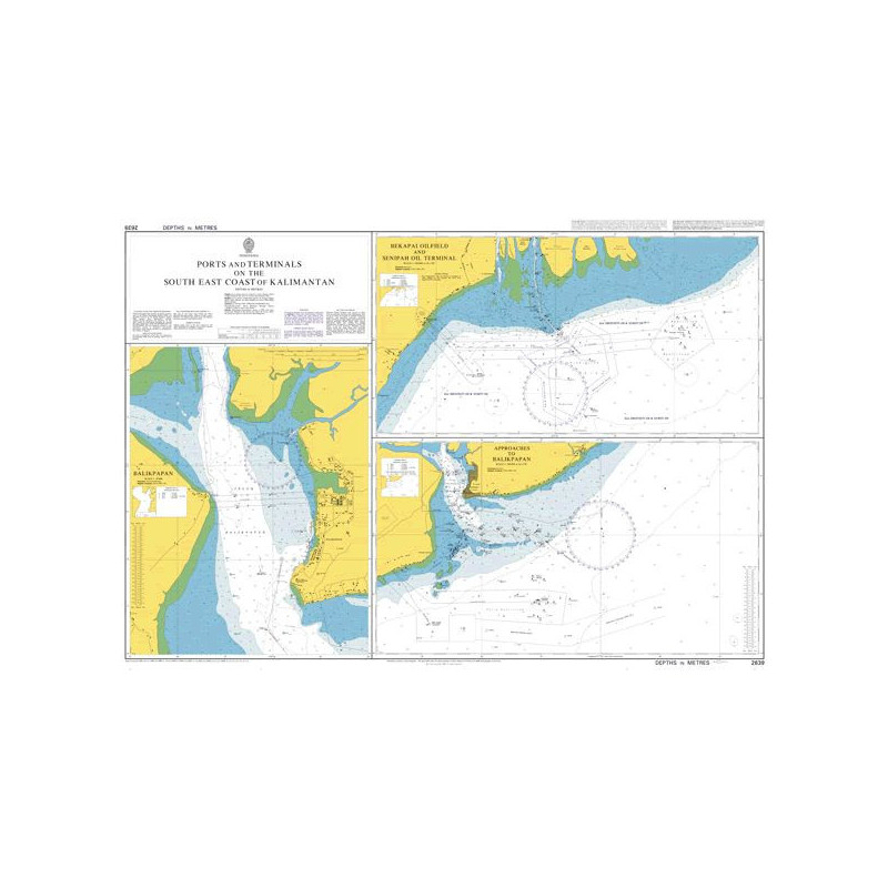 Admiralty - 2639 - Ports and Terminals on the South East Coast of Kalimantan