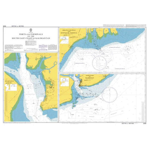 Admiralty - 2639 - Ports and Terminals on the South East Coast of Kalimantan