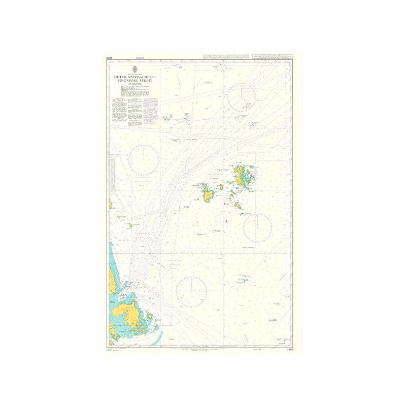 Admiralty - 2869 - Outer Approaches to Singapore Strait