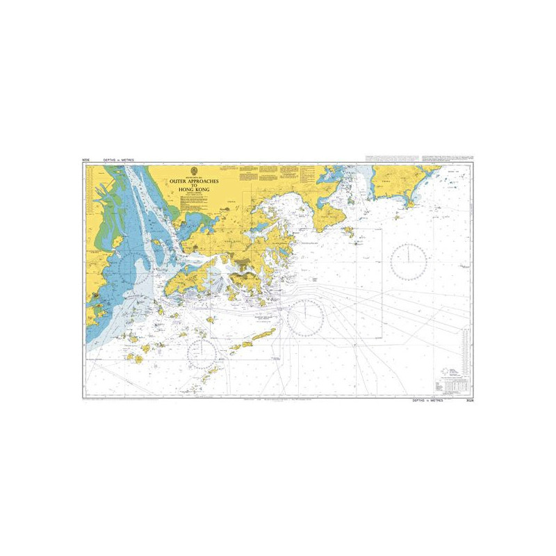 Admiralty - 3026 - Outer Approaches to Hong Kong