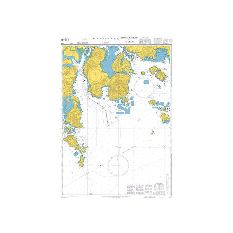 Admiralty - 3391 - Approaches to Gwangyang Hang