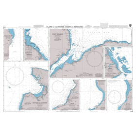 Admiralty - 3426 - Plans on the North Coast of Mindanao