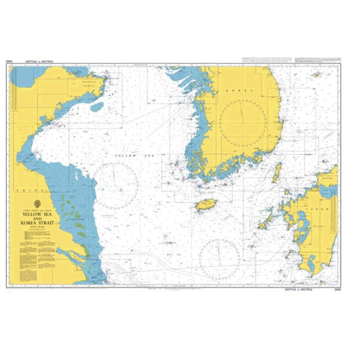 Admiralty - 3480 - Yellow Sea and Korea Strait Admiralty - 3480 - Yellow Sea and Korea Strait