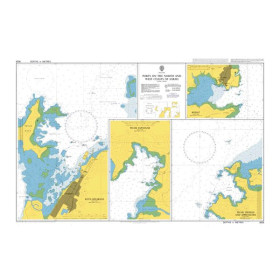 Admiralty - 3525 - Ports on the North and West Coasts of Sabah
