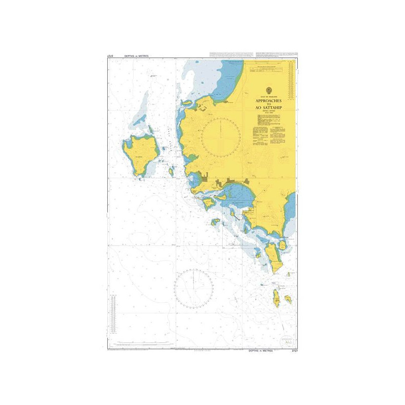 Admiralty - 3727 - Approaches to Ao Sattahip