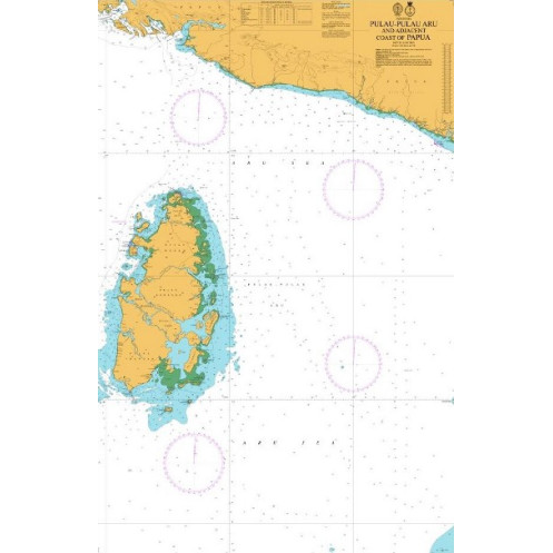 Admiralty - 3753 - Pulau-Pulau Aru and adjacent coast of Papua