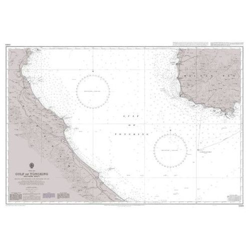 Admiralty - 3989 - Gulf of Tongking (Southern sheet)