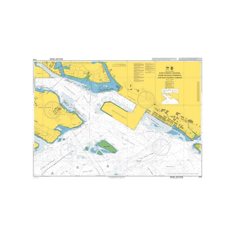 Admiralty - 4034 - East Jurong Channel, Pasir Panjang Terminal and West Keppel Fairway