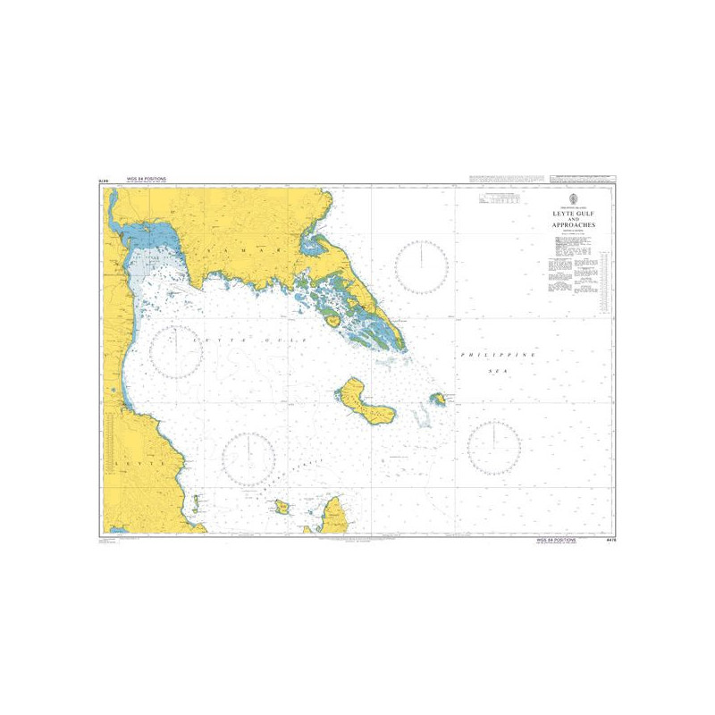 Admiralty - 4476 - Leyte Gulf and Approaches
