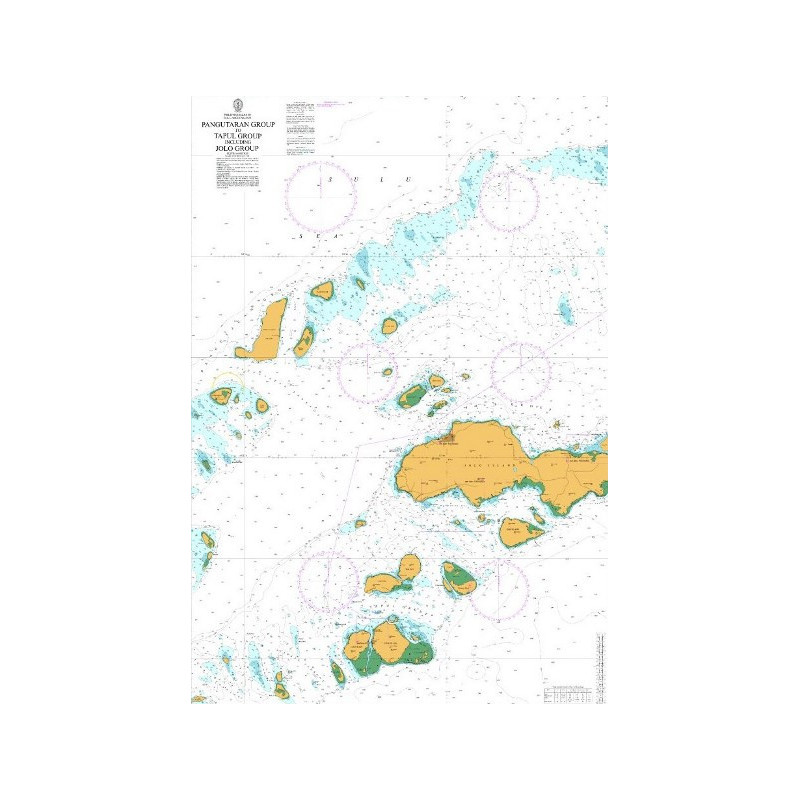 Admiralty - 4446 - Pangutaran Group to Tapul Group Including Jolo Group