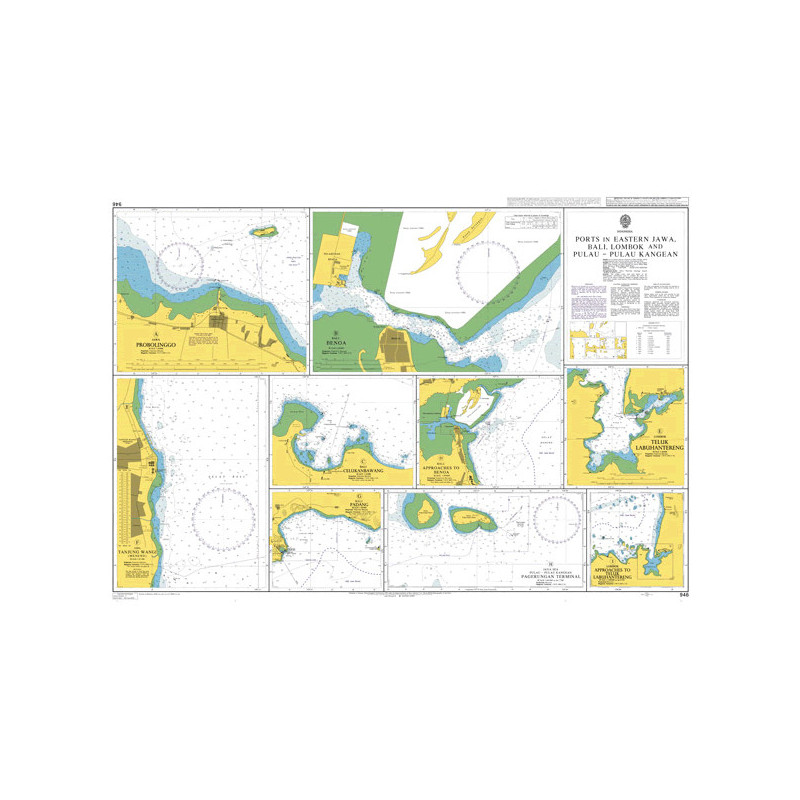Admiralty - 946 - Ports in Eastern Jawa, Bali, Lombok and Pualu-Pulau Kangean
