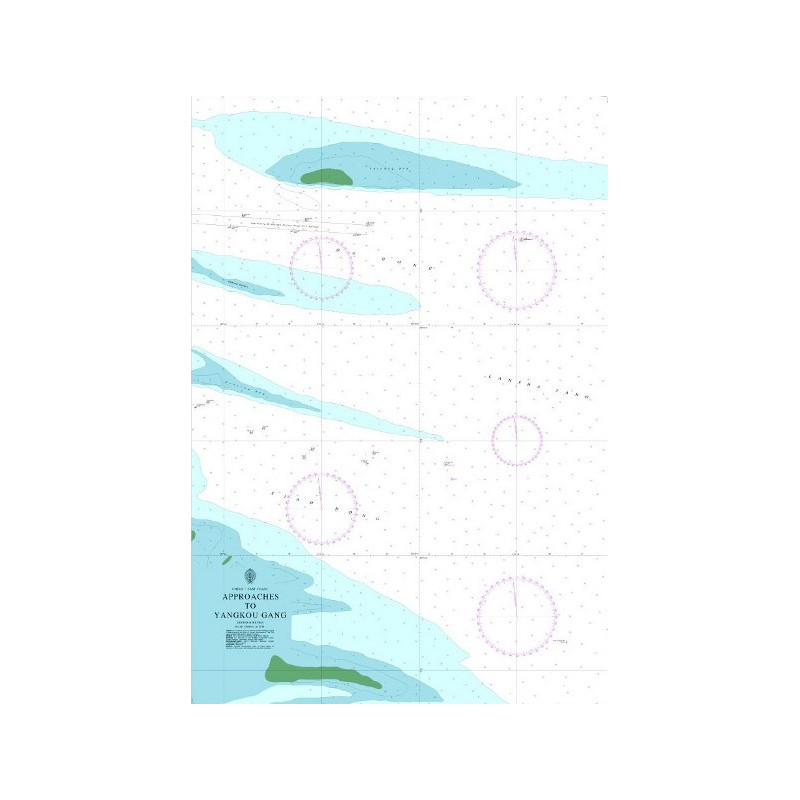 Admiralty - 1284 - Approaches to Yangkou Gang