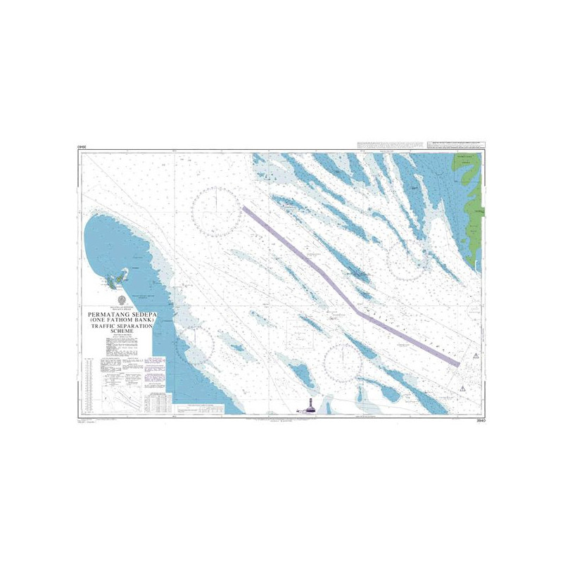 Admiralty - 3940 - Permatang Sedepa (One Fathom Bank) Traffic Separation Scheme