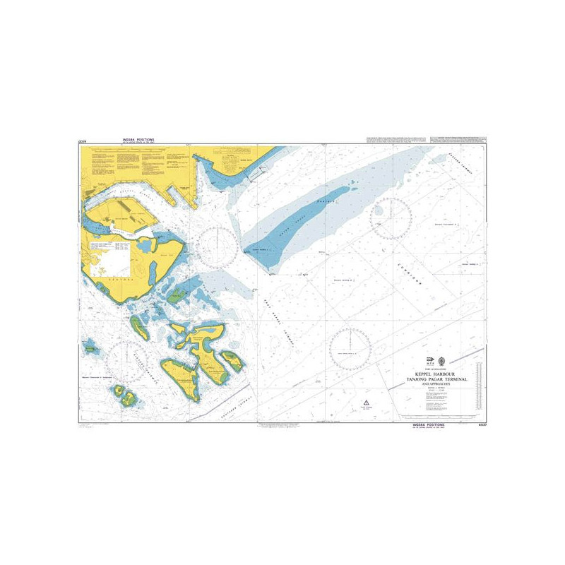 Admiralty - 4037 - Keppel Harbour Tanjong Pagar Terminal and Approaches