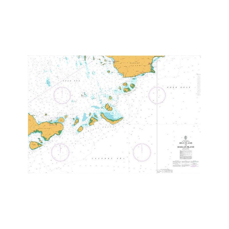 Admiralty - 4445 - Jolo Island to Basilan Island