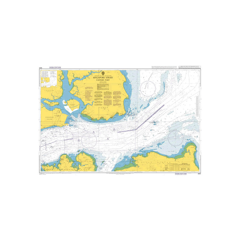 Admiralty - 3831 - Singapore Strait Eastern Part