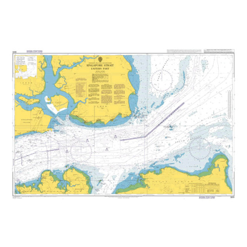 Admiralty - 3831 - Singapore Strait Eastern Part