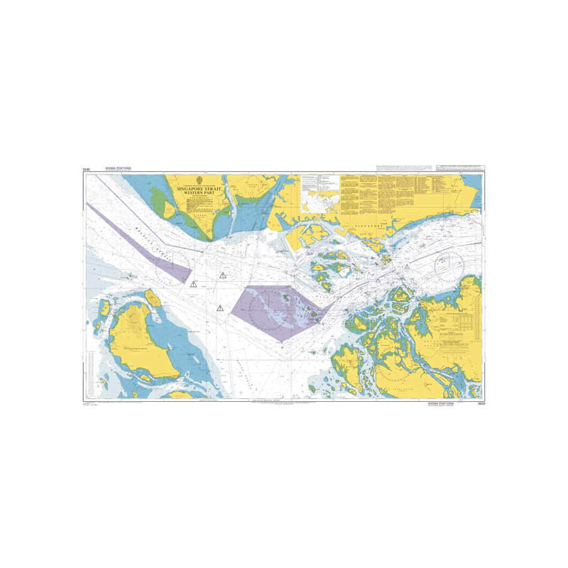 Admiralty - 3833 - Singapore Strait Western Part