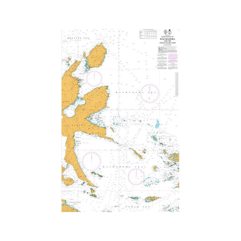 Admiralty - 3922 - East Coast of Halmahera and the Adjacent Islands