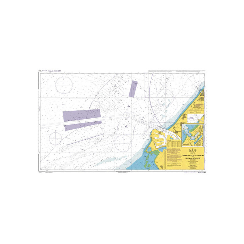 Admiralty - 122 - Approaches to Europoort and Hoek van Holland