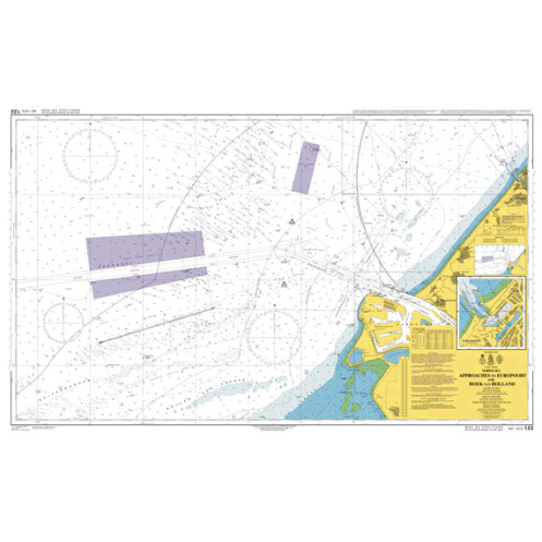 Admiralty - 122 - Approaches to Europoort and Hoek van Holland