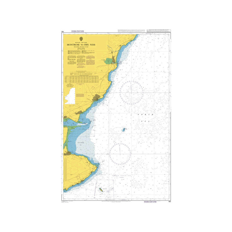 Admiralty - 190 - Montrose to Fife Ness including the Isle of May