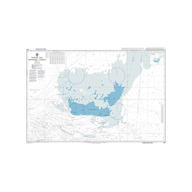 Admiralty - 266 - North Sea Offshore Charts Sheet 11