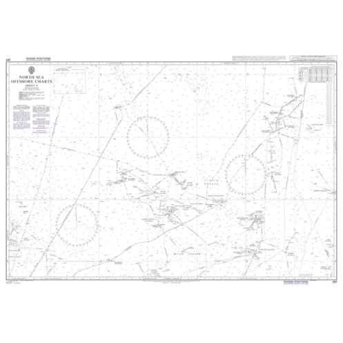 Admiralty - 291 - North Sea Offshore Charts Sheet 4