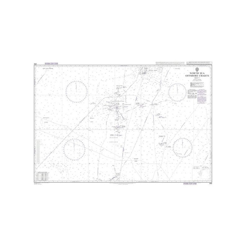 Admiralty - 292 - North Sea Offshore Charts Sheet 3