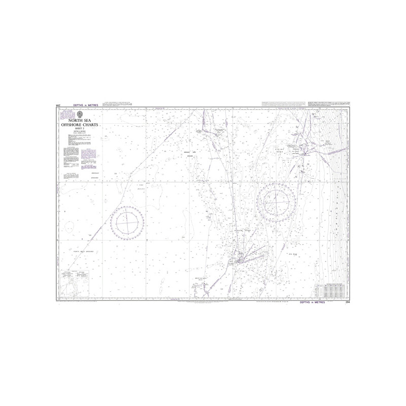 Admiralty - 294 - North Sea Offshore Charts Sheet 2