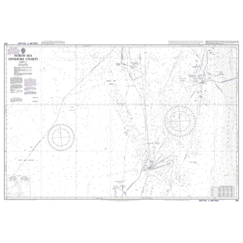 Admiralty - 294 - North Sea Offshore Charts Sheet 2