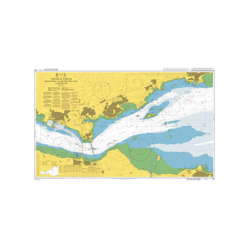 Admiralty - 736 - Firth of Forth Granton and Burntisland to Rosyth