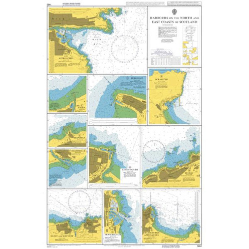 Admiralty - 1462 - Harbours on the North and East Coasts of Scotland