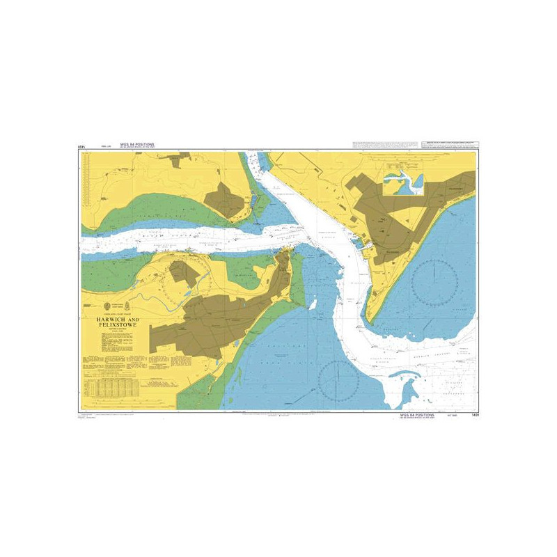 Admiralty - 1491 - Harwich and Felixstowe