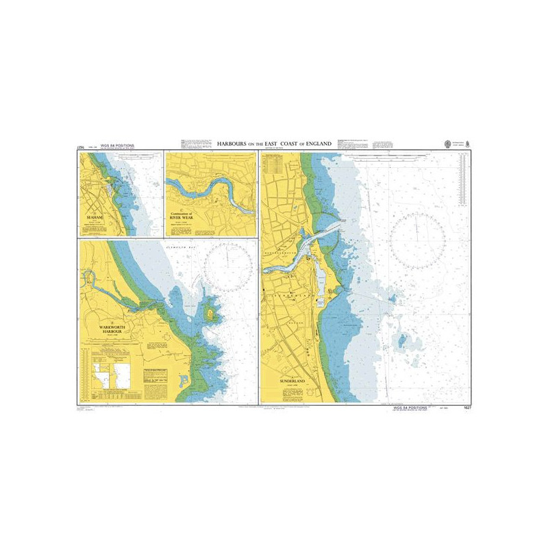 Admiralty - 1627 - Harbours on the East Coast of England