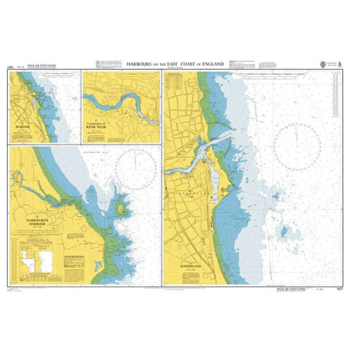 Admiralty - 1627 - Harbours on the East Coast of England