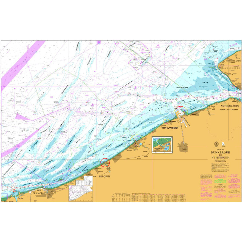 Admiralty - 1872 - Dunkerque to Vlissingen