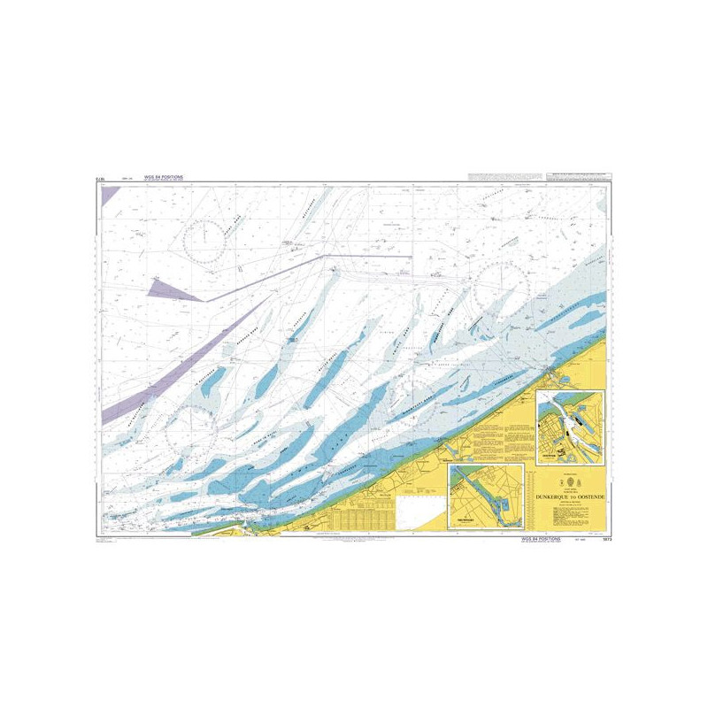 Admiralty - 1873 - Dunkerque to Oostende