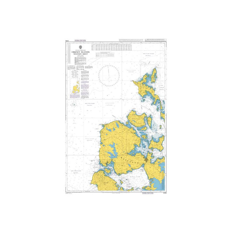 Admiralty - 2249 - Orkney Islands Western Sheet