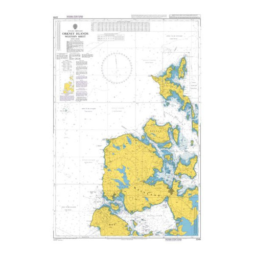 Admiralty - 2249 - Orkney Islands Western Sheet