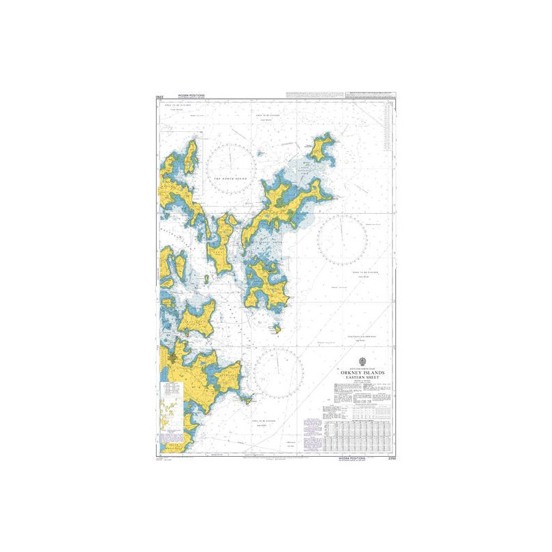 Admiralty - 2250 - Orkney Islands Eastern Sheet