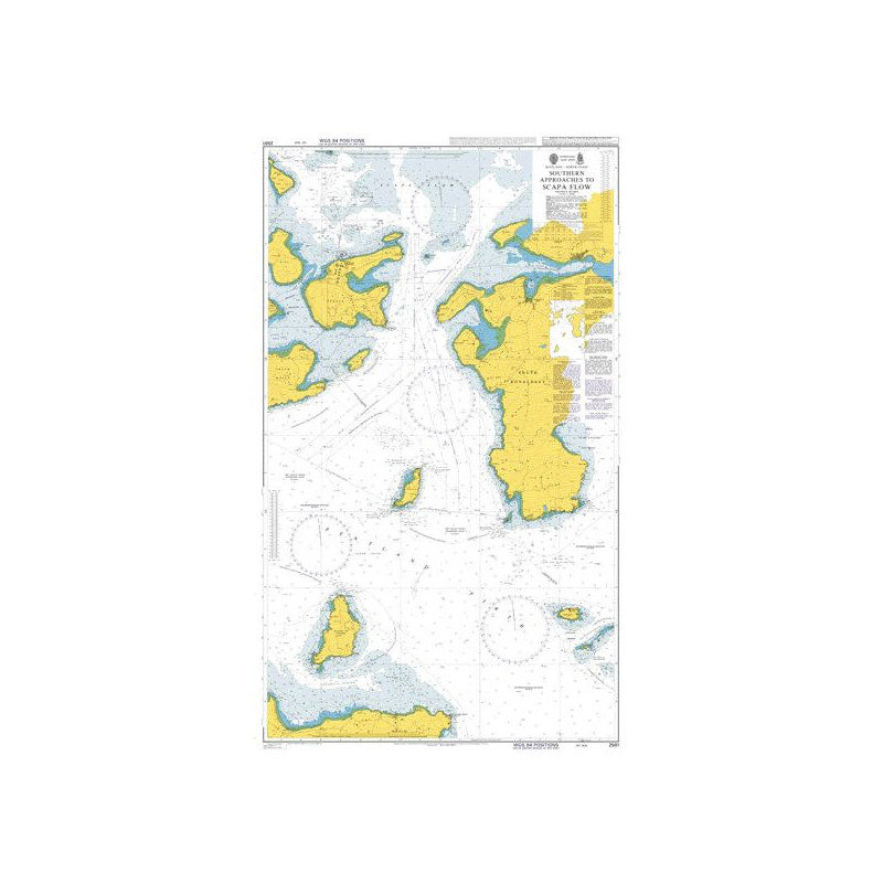 Admiralty - 2581 - Southern Approaches to Scapa Flow