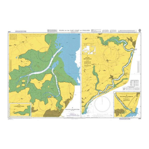 Admiralty - 2695 - Plans on the East Coast of England