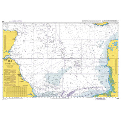 Admiralty - 2182B - North Sea Central Sheet