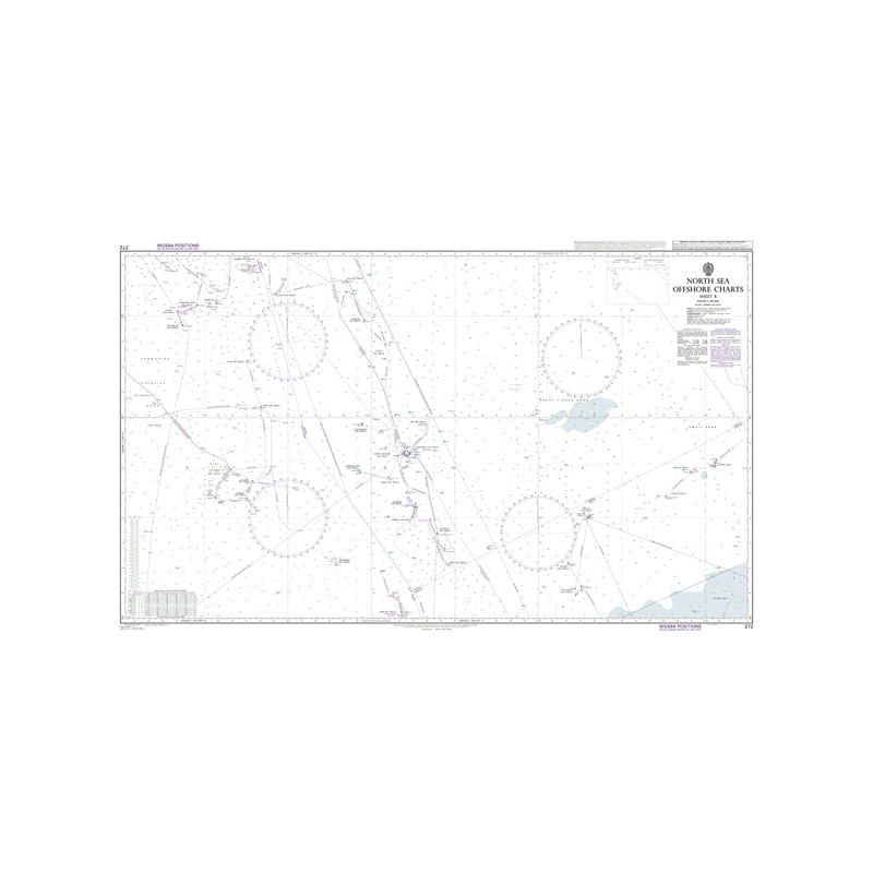 Admiralty - 272 - North Sea Offshore Charts Sheet 8