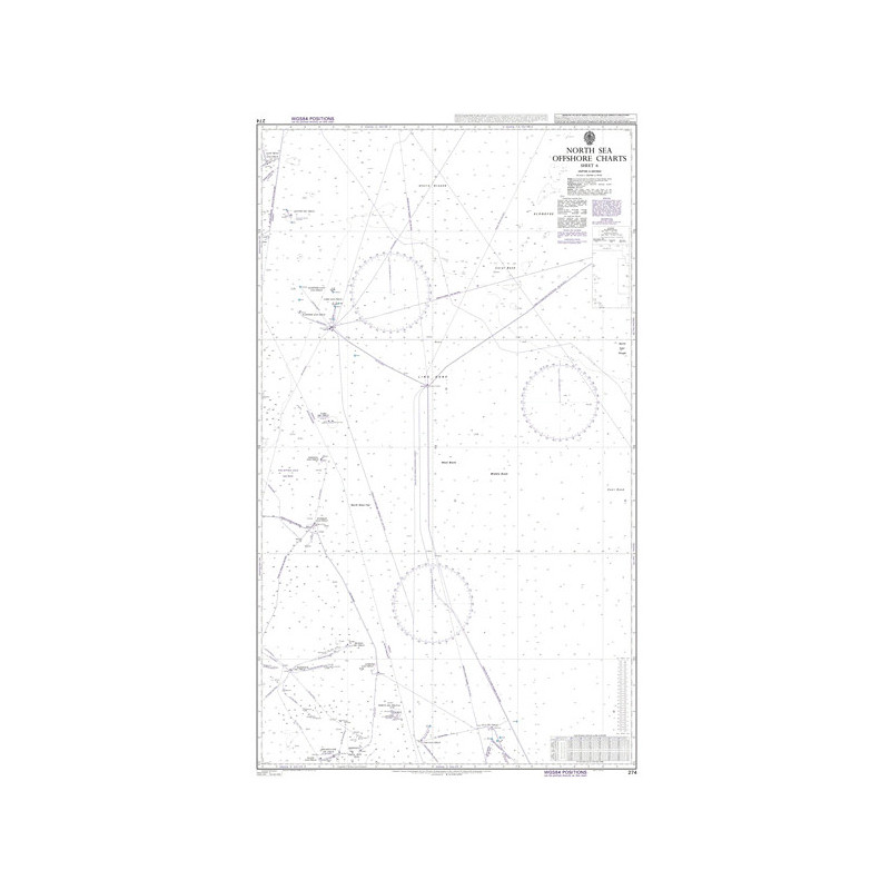 Admiralty - 274 - North Sea Offshore Charts Sheet 6