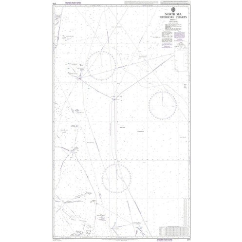 Admiralty - 274 - North Sea Offshore Charts Sheet 6