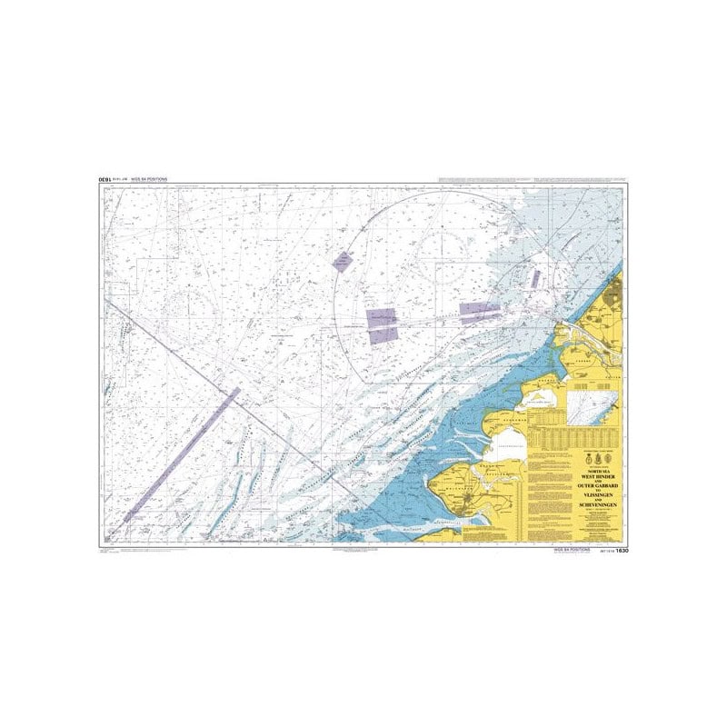Admiralty - 1630 - West Hinder and Outer Gabbard to Vlissingen and Scheveningen